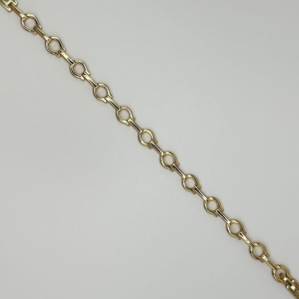 14K Gold-Filled Shoe Horse Bracelet